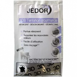 DETERGENT DESINFECTANT DESODORISANT JEDOR GOURMAND DOSE 20ml x 25 DOSES