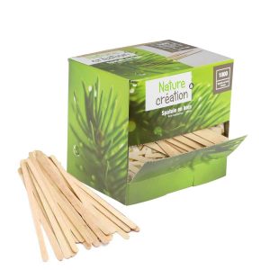 Spatule en bois  110 mm - Mini Box de 1000 spatules