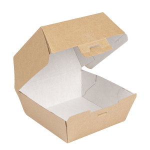 BOÎTES HAMBURGER 'THEPACK' NATUREL CARTON ONDULÉ NANO-MICRO x 50 unités – Image 5