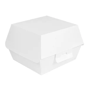BOÎTES HAMBURGER 'THEPACK'  BLANC CARTON ONDULÉ NANO-MICRO X 50 UNITES – Image 7