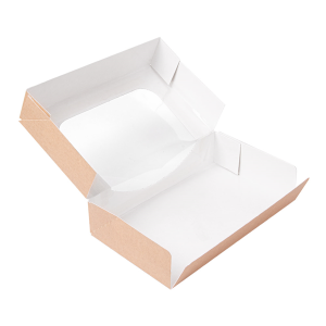 RÉCIPIENTS SUSHI+FÊNETRE 'THEPACK' MARRON X 50 UNITES – Image 2
