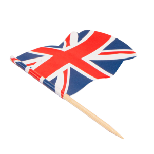 PETITS DRAPEAUX "U.K"  ASSORTI BOIS x144 UNITÉS – Image 2