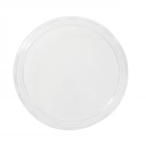 Couvercles plats pour pot rpet recyclé sans trou  x 50 unités