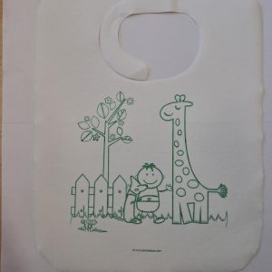 BAVOIRS ENFANTS 23x31 CM BLANC AIRLAID x 100 unités