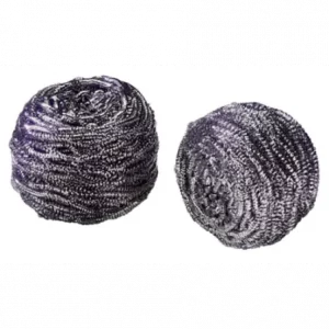 TAMPON INOX BOULE MENAGER DE 60g x 10 unités