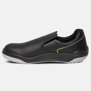 Chaussures de sécurité basses noir + vert T44 JOKO – Image 6