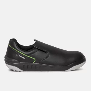Chaussures de sécurité basses noir + vert T44 JOKO – Image 2