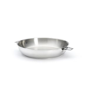 Poêle en inox MILADY, pour poignée amovible TWISTY 24cm De Buyer