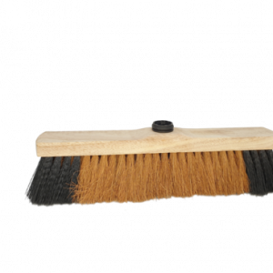 BALAI 38CM DOUILLE DROITE FIBRES COCO RENFORT MOUSTACHE