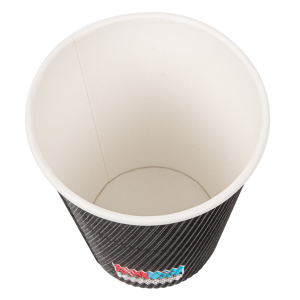 GOBELETS BOISSONS CHAUDES DOUBLE PAROI ONDULÉ 360 ML – Image 2