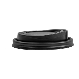 COUVERCLES HAUTS POUR GOBELETS 360/480 ML NOIR PS x 100 unités – Image 2