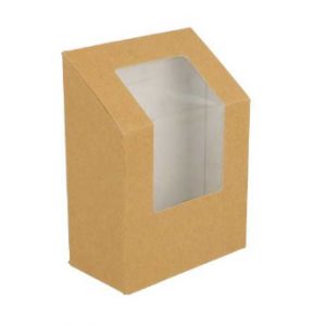 Boîtes avec fenêtre pour "Tortilla" x 100 unités