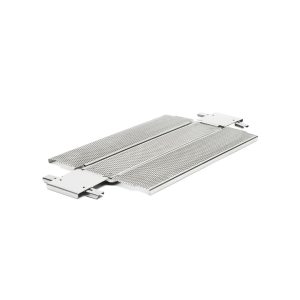 Moule rectangulaire dépliable à charnières inox perforé De Buyer – Image 4
