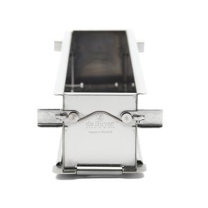Moule rectangulaire dépliable à charnières inox perforé De Buyer – Image 2