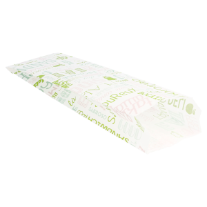 SACS BAGUETTES 'PAROLE'  9+4x30 CM BLANC PARCH.INGRAISSABLE – Image 2
