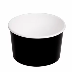 POTS SALADIERS 480 ML 300 NOIR CARTON X 50 UNITES