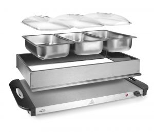 Plaque chauffante avec cuvettes 300W – Image 3