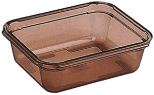BAC GASTRONORME EN COPOLYESTER FUME - GN 1/2 PROFONDEUR 10 CM ALTO PLUS