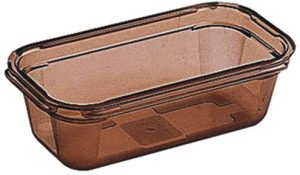 BAC GASTRONORME EN COPOLYESTER FUME - GN 1/3 PROFONDEUR 15 CM ALTO PLUS