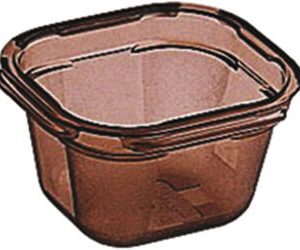 BAC GASTRONORME EN COPOLYESTER FUME - GN 1/6 PROFONDEUR 10 CM ALTO PLUS