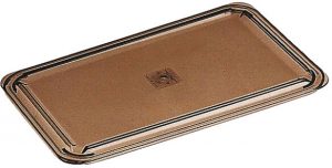 COUVERCLE POUR BAC GN EN COPOLYESTER FUME  SANS ENCOCHE GN 1/2
