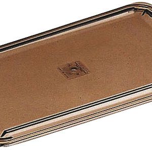COUVERCLE POUR BAC GN EN COPOLYESTER FUME  SANS ENCOCHE GN 1/2