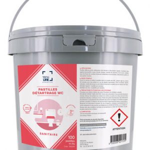 DETARTRANT WC TECHLINE PASTILLES X100