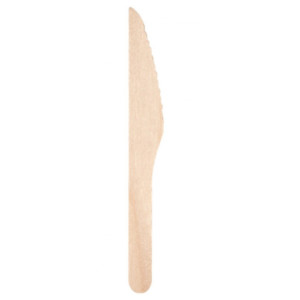 Couteau Bois 16.5 cm x 100 unités