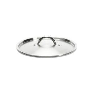 Couvercle en inox brossé Ø 20cm – Image 2