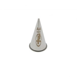 Douille pâtisserie cannelée inox A6 - Ø 3 mm