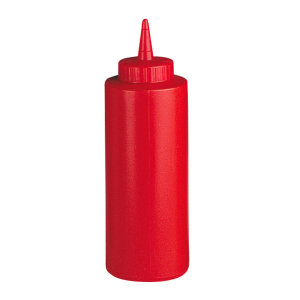 POIRES À SAUCES 360 ML Ø 6x22 CM ROUGE