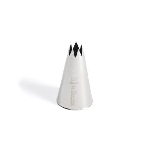Douille cannelée en inox D7 - 7 dents Ø