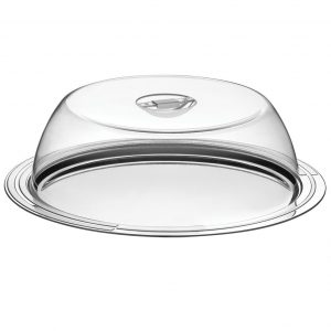 Support pour gâteau  33cm 2pcs. Inox et polystiryne – Image 2