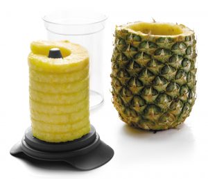 Set de coupe et d'épluchage d'ananas avec base – Image 4
