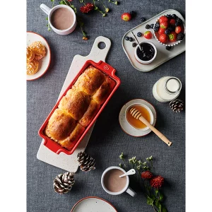 Moule à cake rouge 31 cm Appolia