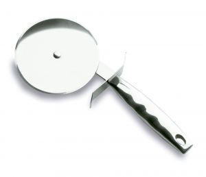 Roulette pizza inox