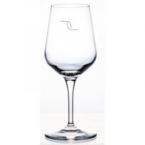 Verre à vin 19 cl Electra, double jauge à 12.5 et 14.5 cl