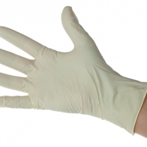 GANT LATEX BLANC POUDRÉ TECHLINE ORIGIN TAILLE L 8/9 BOÎTE X100