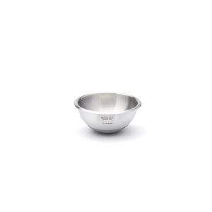 Bassine demi-sphérique « Cul-de-Poule » en inox Ø 16cm fond silicone – Image 4