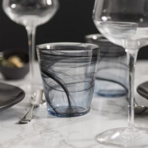Verre Capri noir - 37 cl -