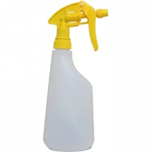 FLACON GRADUE 650ml + TETE DE PISTOLET JAUNE