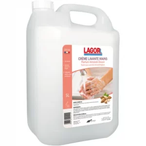 LAGOR CREME LAVANTE MAINS /  CORPS CHEVEUX PARFUM AMANDE DOUCE 5L