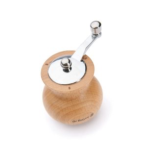 Moulin à sel avec manivelle bois 7 cm BOOGIE – Image 2