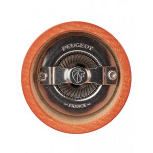 Moulin à sel manuel en bois laqué, terracotta, 10 cm Bistro – Image 2