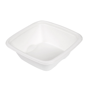 PETITS POTS 'BIONIC' 70 ML 7,7x7,7x2,7 CM BLANC BAGASSE X 50 UNITES