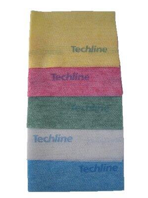 LAVETTE NON TISSEE TECHLINE  51X36CM BLANC X25