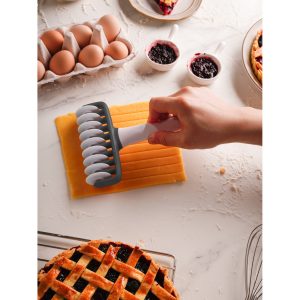 Rouleau coupe-pâte lisse