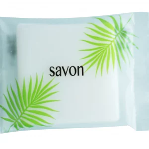 Savonnettes enveloppées Flowpack unité