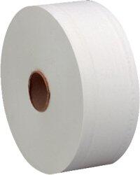 PAPIER TOILETTE JUMBO  BLANC 320M 2 PLIS ECOLABEL X6