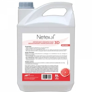 DETERG. DESINF. DESOD. NETEXOL 3D PAMPLEMOUSSE 5L